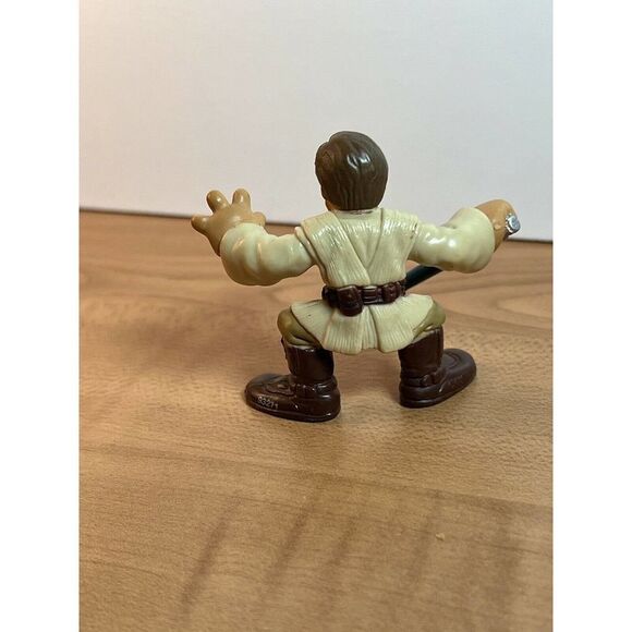 Galactic Heroes Obi-Wan Kenobi Toy Figurine Star Wars Revenge of Sith 2” 2004 - Picture 3 of 6